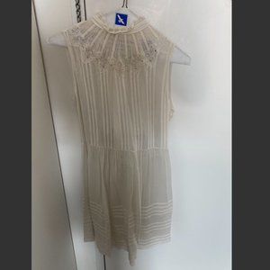 All Saints Lace Cotton Dress